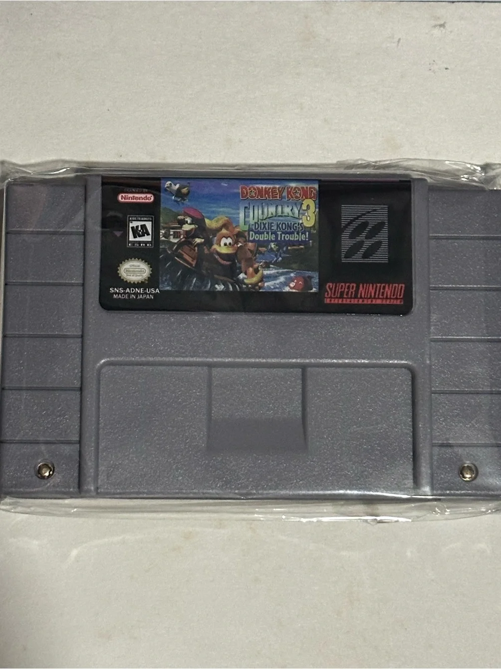 Super Nintendo- Donkey Kong Country 3
